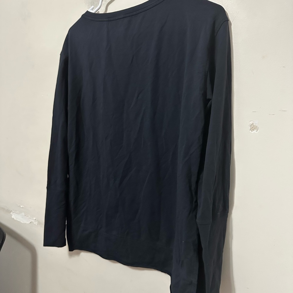 Greyson Women's Navy Long Sleeve Pima Cotton Blend Performance Top Size Small - Picture 13 of 15